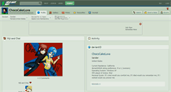 Desktop Screenshot of chococakeluva.deviantart.com