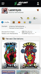 Mobile Screenshot of lazereyes.deviantart.com