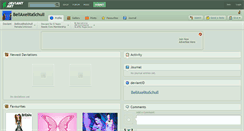 Desktop Screenshot of bellaxelitaschull.deviantart.com