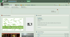 Desktop Screenshot of foowater.deviantart.com