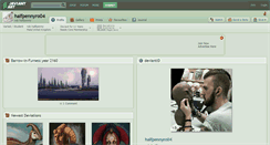 Desktop Screenshot of halfpennyro04.deviantart.com