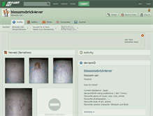Tablet Screenshot of blossomxbrick4ever.deviantart.com