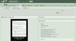 Desktop Screenshot of f3tch.deviantart.com