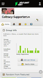 Mobile Screenshot of coltracy-supporters.deviantart.com