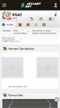 Mobile Screenshot of kisax.deviantart.com