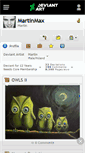 Mobile Screenshot of martinmax.deviantart.com