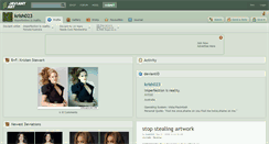Desktop Screenshot of krish023.deviantart.com