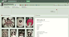 Desktop Screenshot of meowkittyomnom.deviantart.com