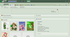 Desktop Screenshot of lancerat.deviantart.com