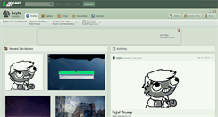 Desktop Screenshot of leyto.deviantart.com