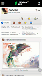 Mobile Screenshot of dabean.deviantart.com