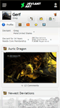 Mobile Screenshot of gerf.deviantart.com