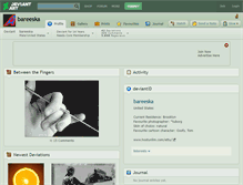 Tablet Screenshot of bareeska.deviantart.com