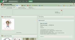 Desktop Screenshot of naru-no-neko.deviantart.com