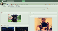 Desktop Screenshot of karog.deviantart.com