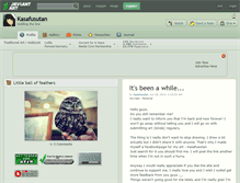 Tablet Screenshot of kasafusutan.deviantart.com