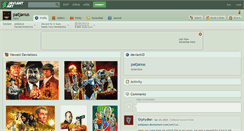 Desktop Screenshot of patjanus.deviantart.com
