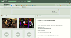 Desktop Screenshot of nohszyam.deviantart.com