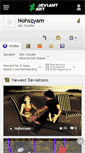 Mobile Screenshot of nohszyam.deviantart.com