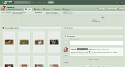 Desktop Screenshot of neoncat.deviantart.com