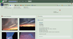 Desktop Screenshot of cloud-s.deviantart.com