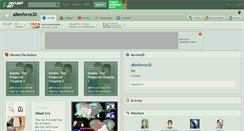 Desktop Screenshot of alienforce20.deviantart.com
