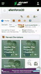 Mobile Screenshot of alienforce20.deviantart.com