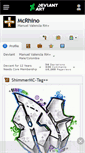 Mobile Screenshot of mcrhino.deviantart.com