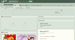 Desktop Screenshot of ppgz-oc-group.deviantart.com