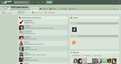Desktop Screenshot of petprojectcaeria.deviantart.com