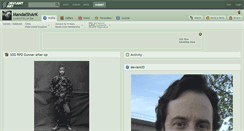 Desktop Screenshot of mandalshark.deviantart.com