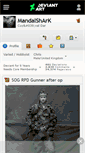 Mobile Screenshot of mandalshark.deviantart.com
