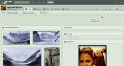 Desktop Screenshot of naghmeh-farzan.deviantart.com