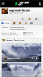 Mobile Screenshot of naghmeh-farzan.deviantart.com