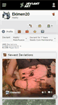 Mobile Screenshot of ekimen20.deviantart.com