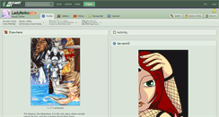 Desktop Screenshot of ladyreiko.deviantart.com