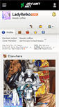 Mobile Screenshot of ladyreiko.deviantart.com
