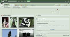 Desktop Screenshot of hashassin.deviantart.com