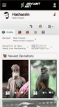 Mobile Screenshot of hashassin.deviantart.com