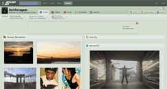 Desktop Screenshot of darkrenagade.deviantart.com
