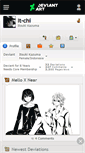 Mobile Screenshot of it-chi.deviantart.com
