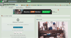 Desktop Screenshot of equivalentexchange.deviantart.com