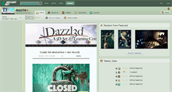 Desktop Screenshot of dazzl3d.deviantart.com