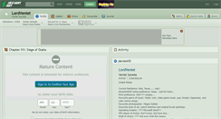 Desktop Screenshot of lordveniet.deviantart.com
