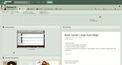Desktop Screenshot of perseus12.deviantart.com