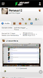 Mobile Screenshot of perseus12.deviantart.com