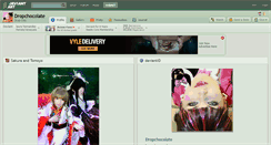 Desktop Screenshot of dropchocolate.deviantart.com