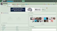 Desktop Screenshot of marshhoe.deviantart.com