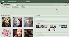 Desktop Screenshot of miaelisabeth.deviantart.com