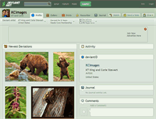 Tablet Screenshot of kcimages.deviantart.com